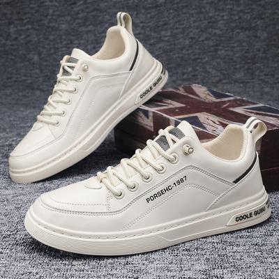 Herrenmode Weiße Schuhe Herrenmode Trend Original Luxusmarken Sportlich Bequem Studentenschuhe Herbst Und Winter