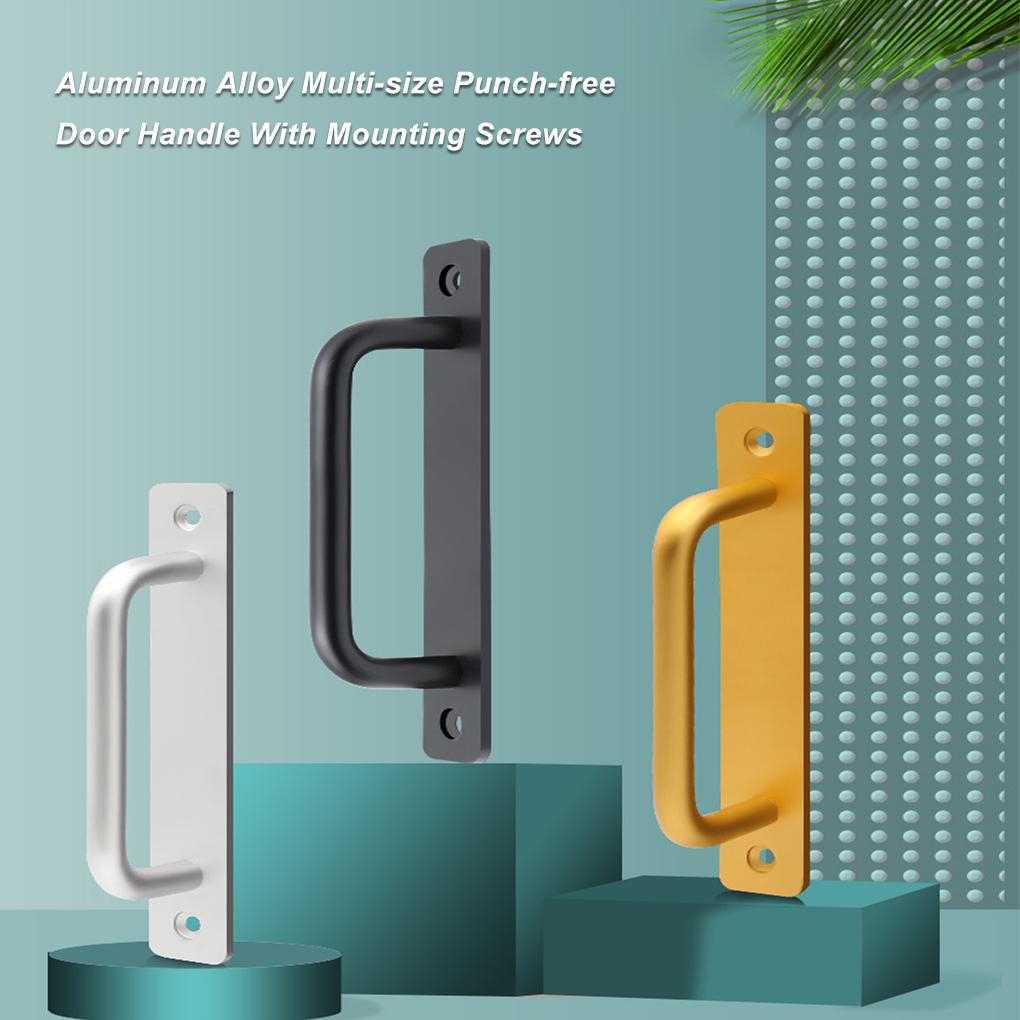 Uchwyt Meblowy ze Śrubami Montażowymi Aluminiowe Okucia Gałki Kolorowe Odporne na Zużycie Gałki do Drzwi Domowe Szafki Kuchenne