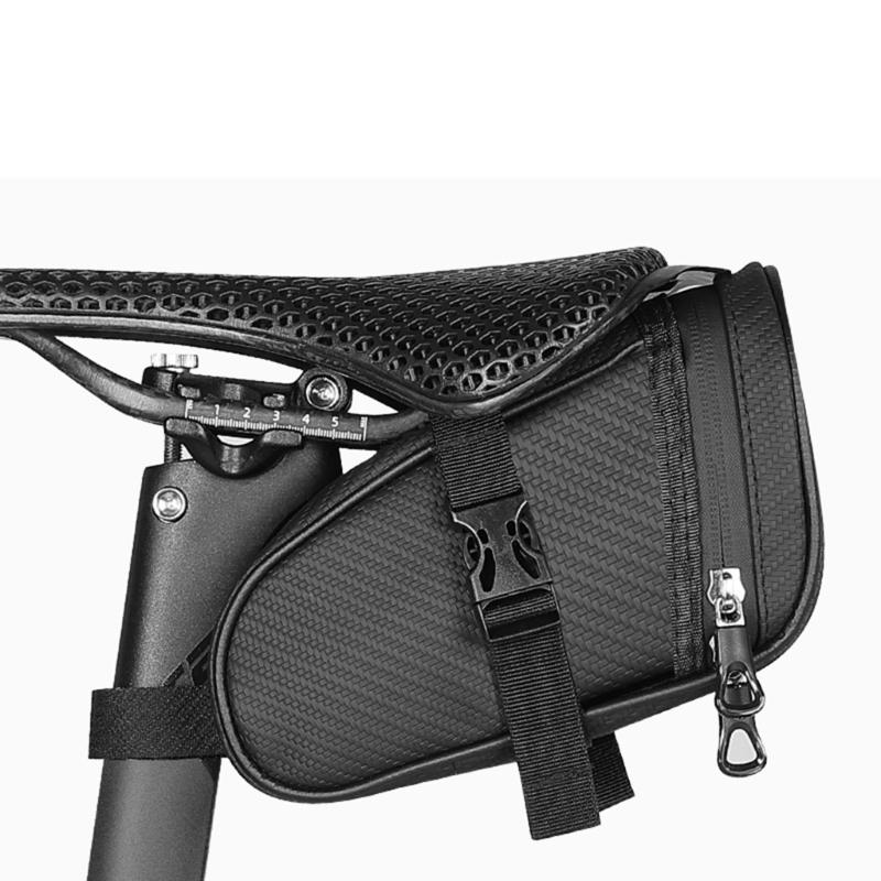 Mountain Bike Saddles Bag Bicycles Cycling Seatpost Rear Tail Bag Bicycles Seats Rear Tool Pouches Easily to Install