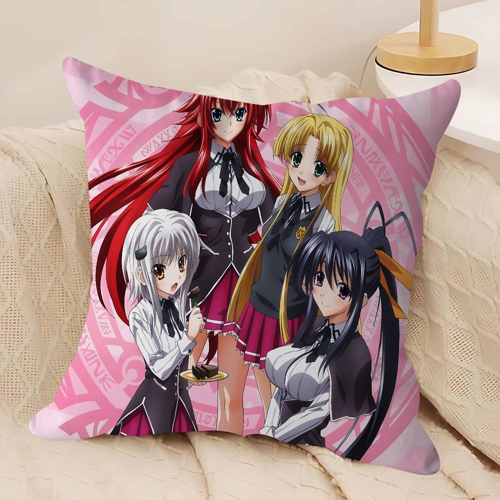 Anime H-High School DxD Pillow Cushion Cover Pillowcase Living Room Sofa Home Decor Customized