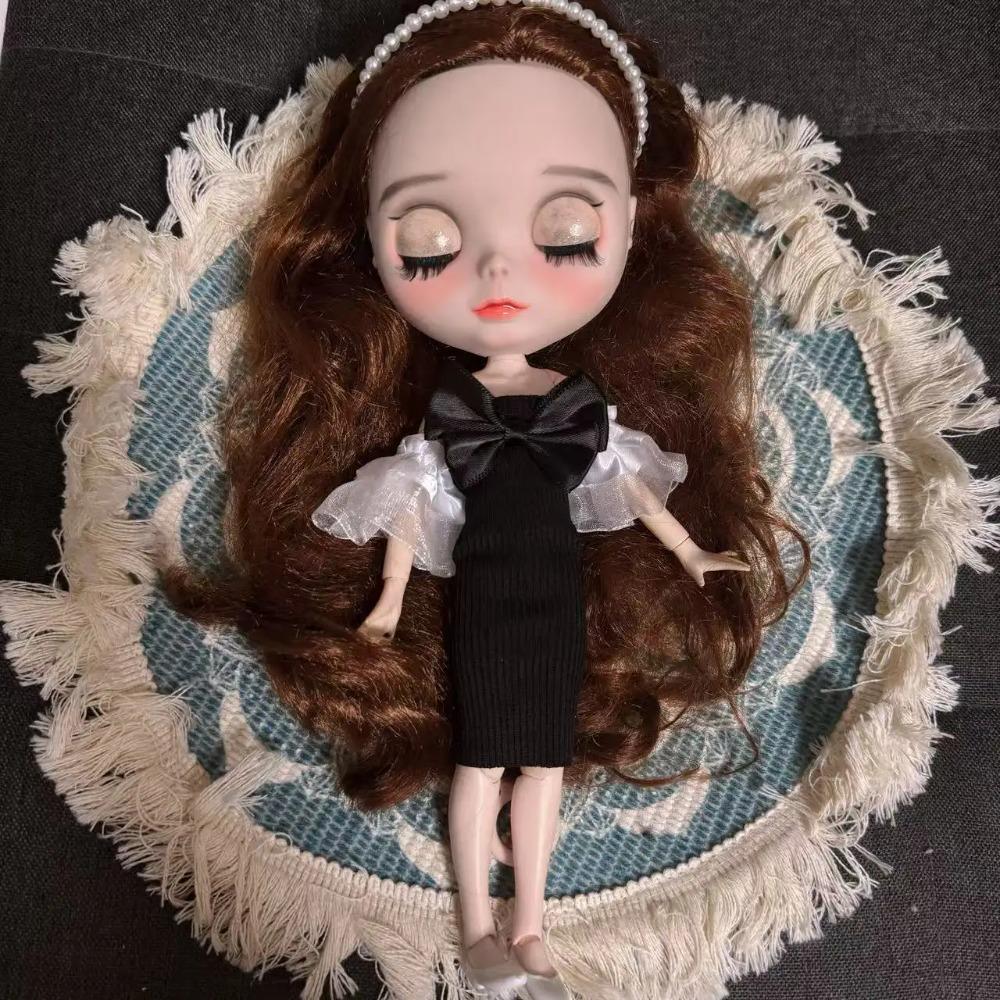 Mode 1/6 Blythe Puppen Outfit Niedlich Ersatzkleidung Blythe Puppen Kleidung Set Zubehör