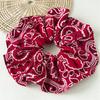 Elegant Two-Tone Scrunchies Fashion Large Hair Tie for Women Aesthetic Daily Hair Accessory
