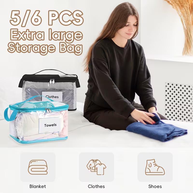 Travel Storage Organizer Pvc Waterproof Cube For Daily Use And Packing