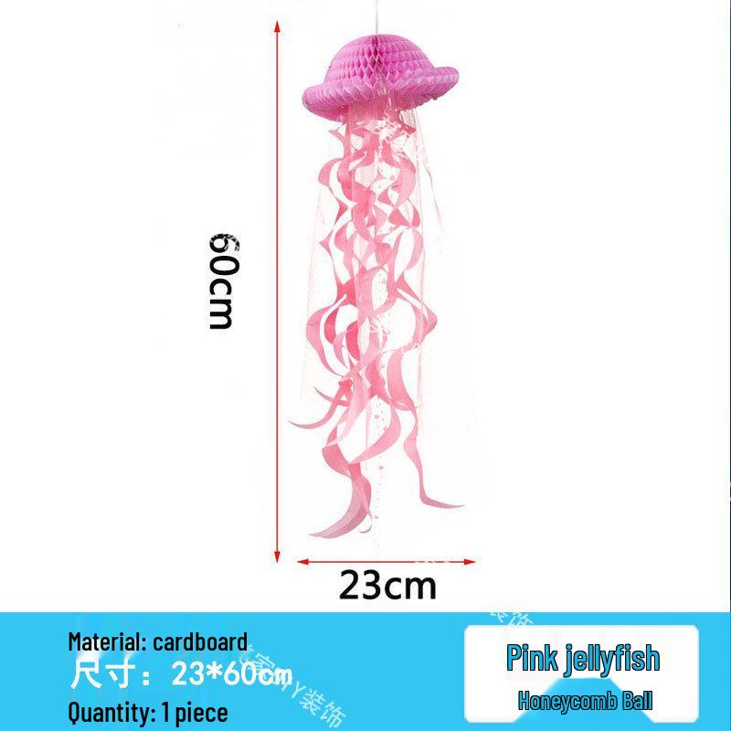 Ocean-Themed Jellyfish Hanging Decorations for Kindergarten Summer & Back-to-School