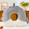 Cartoon Animal Ushaped Memory Foam Neck Pillow For Office Nap Travel Cute Plush Cushion