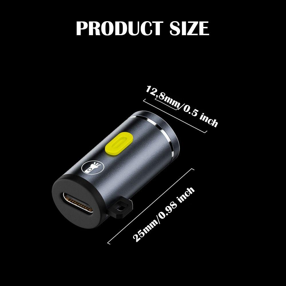 230 High Lumens Keychain Flashlight with Lanyard Emergency Lamp Mini Flashlight  Outdoor Lighting