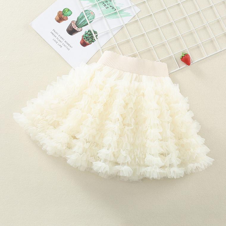 Summer Short Skirt Girl Princess Skirt Versatile Fluffy Skirt Tutu Skirt