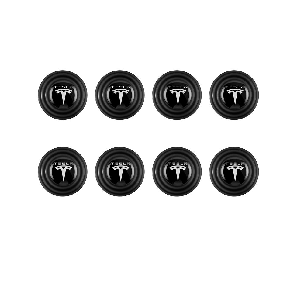 pwknb9 4/8pcs Anti-collision Silicone Pad Car Door Closing Anti-shock Protection for Tesla Model 3 S X Y Roadster Coil Mod Accessories
