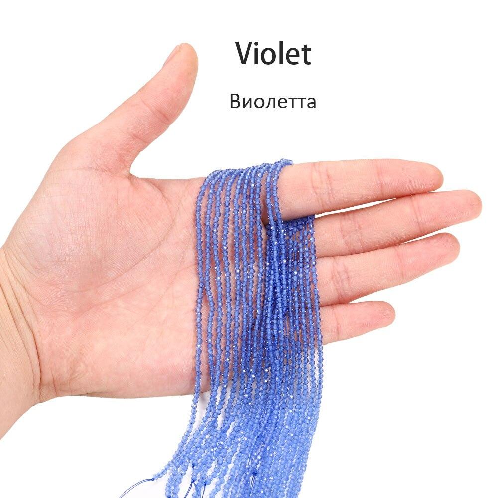 

150 шт./лот, 2 мм, разноцветные граненые стеклянные круглые хрустальные бусины, свободные бусины-разделители для изготовления ювелирных изделий своими руками, фурнитура, ожерелья