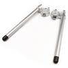 Universal Motorcycle 7/8" 22MM Clip On Adjustable Handlebar Fork Clamp 41MM 43MM 50MM 51MM