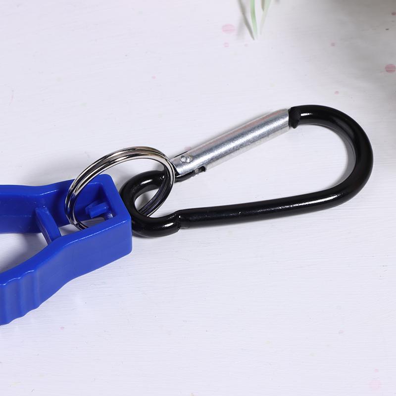 Multifunctional Fastener Hook Plastic Safety Work Gloves Clamp Belt Holder For Hanging Gloves Masks Towels And Sports Kettles