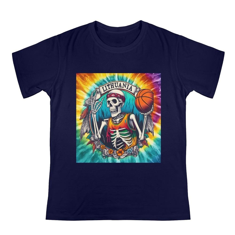 Soft Cotton t shirt. Grateful Dead Lithuania Basketball Unisex T-Shirt XXXXL