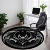 1pc Bat Mystic Office Round Area Rug, Under Office Chairs Bedroom Living Room Home Decor, Room Deco, Available In Various Sizes