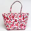 Kate Spade Floral Shoulder Tote Bag PVC Red Women Used