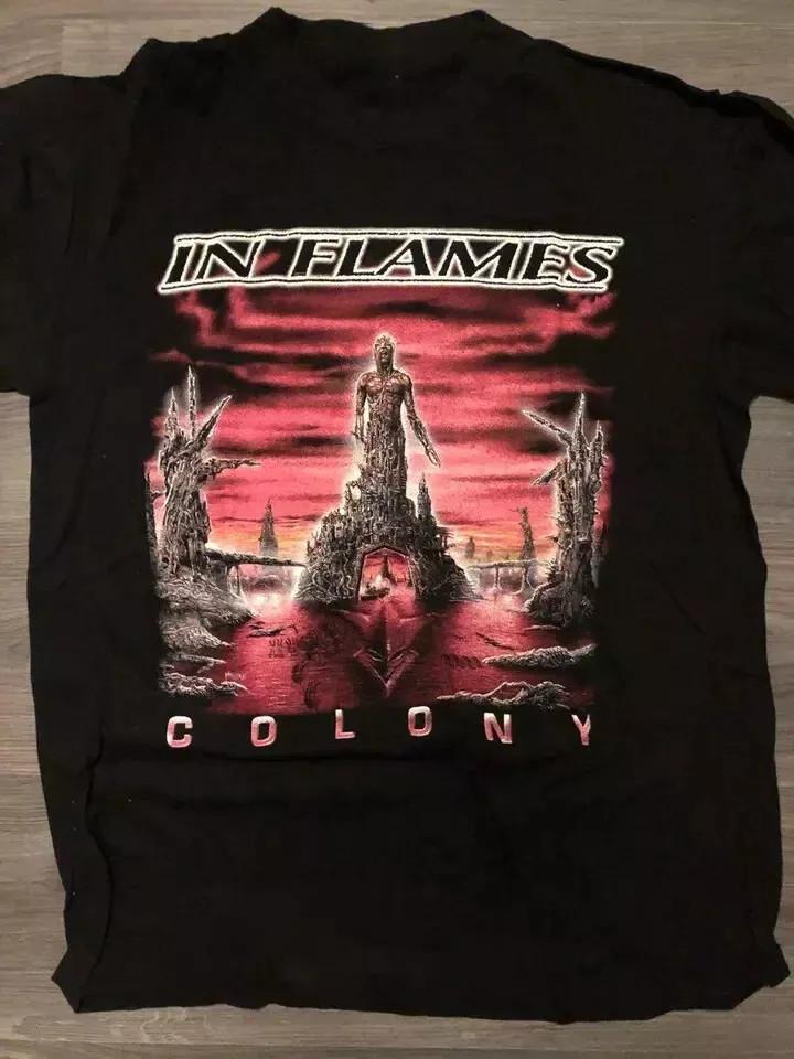 In Flames - Colony Album Tee Unisex  Full Size S To 5XL Unisex T-Shirt S