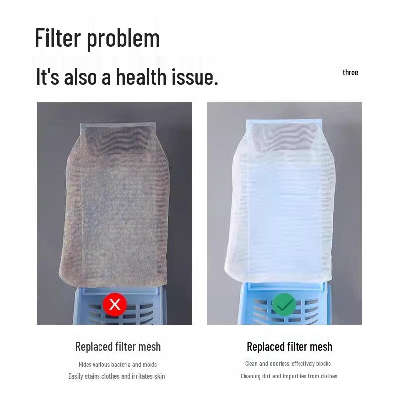 Haier Universal Filter Box & Mesh Bag Set for Double Power Drum and Pulsator Washing Machines