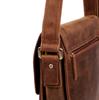 NICE SELECTION Genuine Leather Shoulder Crossbody Messenger for and More Men's Bag, Bag, Bag, Commuting, School, (Regular, Brown)