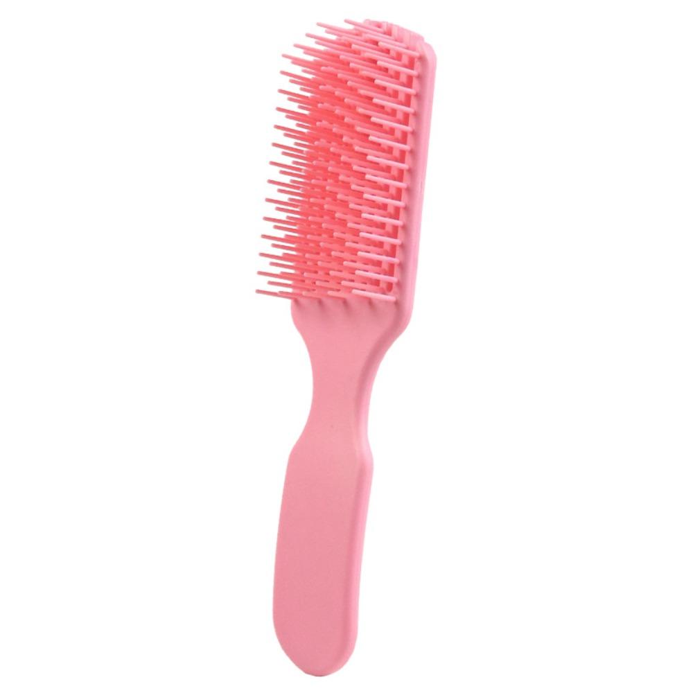Body Hollow Shape 9-Claw Hair Styling Comb Comfortable Hairbrush for Straight and Curly Hair