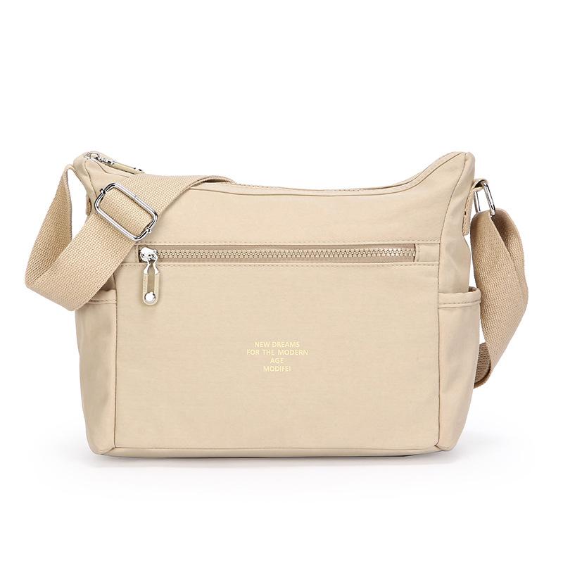 Geantă de umăr pentru femei Geantă ușoară din nailon Geantă crossbody pentru mamă
