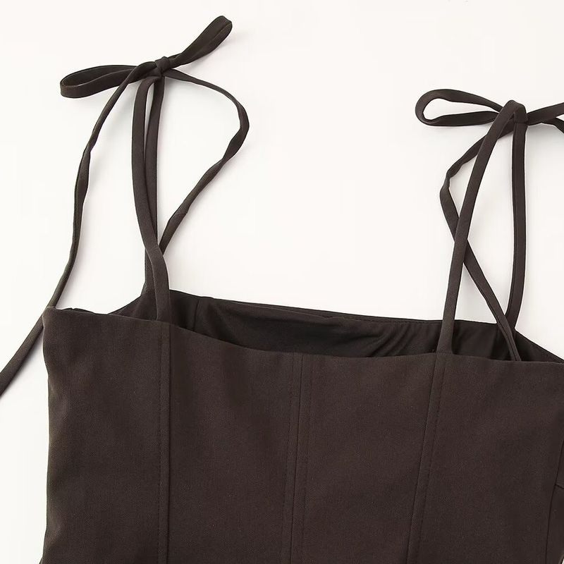 Araltay New Arrival Fashion Style Women's Clothing Fashion All-Match Minimalist Bowknot Decoration Stretch Tops 4661022700