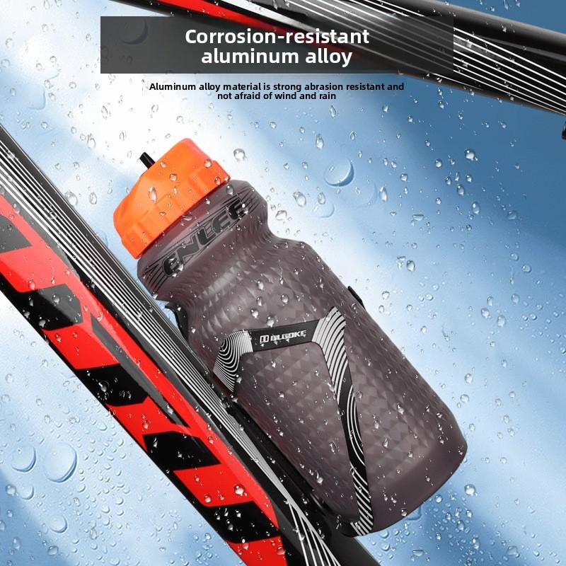 Bicycle Aluminum Alloy Kettle Holder, CNC Anodized Coloring Integrated Cup Holder, Suitable for Mountain Road Folding Bikes