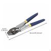 Wire Leader Crimping Tool Stainless Steel Grips Sleeve Pliers Fishing Line for Anglers