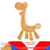 Little Deer Giraffe Silicone Baby Teether Stick - Food Grade Chewy Toy for Teething