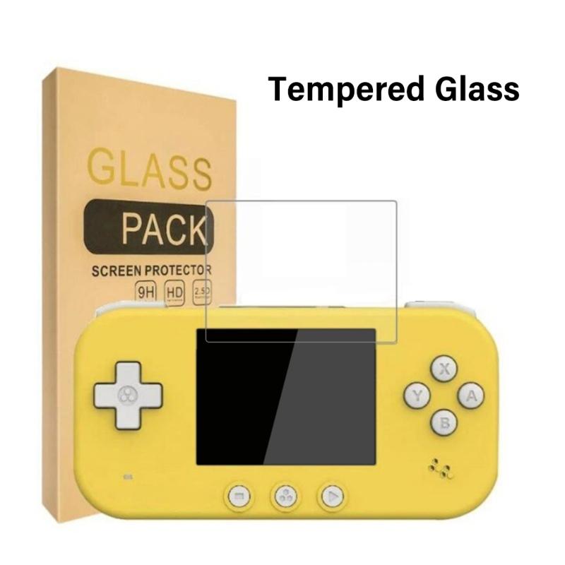 Portable 9H Hardness Clear Tempered Glass Screen Protector Film Accessory for Trimui Handheld Game Player Gaming Console