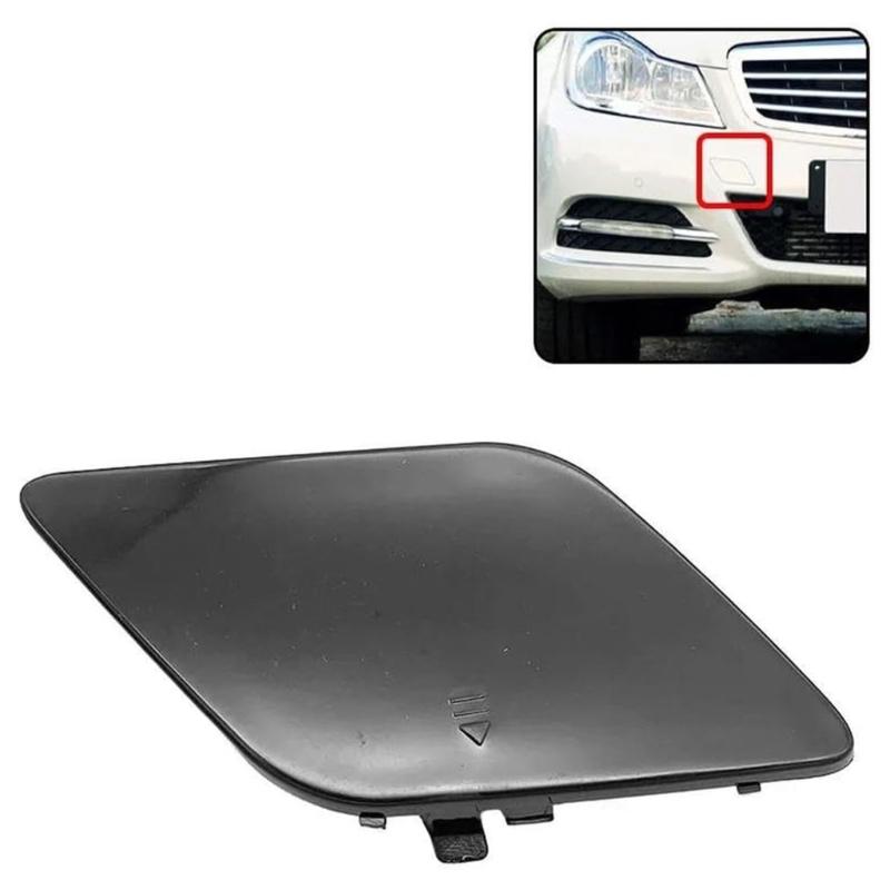 Automotive Accessories for W204 C180 C200 C220 C250 Front Bumper Tow Hook Cover 2048850426 Tow Hook Eye Caps Replacement