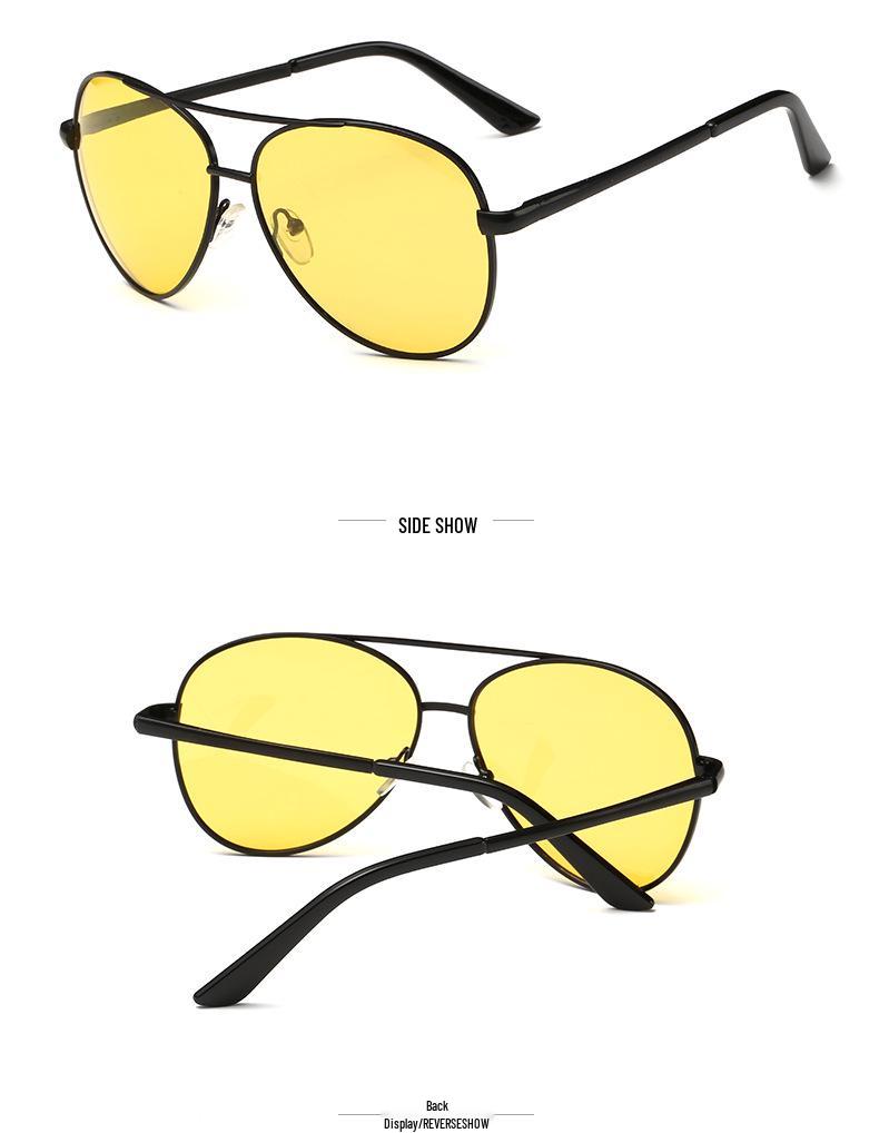 Anti-Glare Night Vision Driving Glasses for Men - Luminous Protection from Headlights