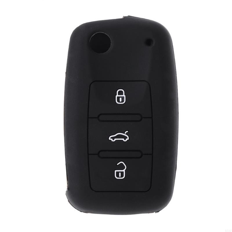 2025 New Silicone Car for Key Cover for Case WOLFSBURG For Tiguan
