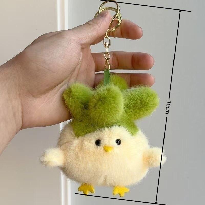 10cm 1Pcs Cultural and Creative Garlic Bird Voice Doll Souvenir and Peaceful Bird Plush Toy Doll