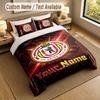 Bedding Set 1 Duvet Cover 2 Pillowcases Union Berlin FC Print Soft Bed Linen Bedroom Decor