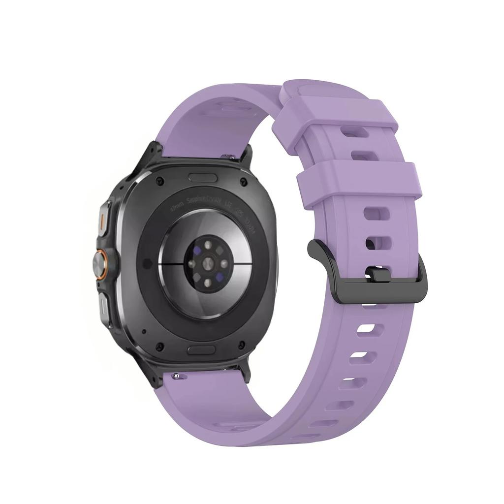 Sport Silicone Strap for Samsung Galaxy Watch Ultra 47mm Replaceable Wristband Correa for Samsung Galaxy Watch 8 Ultra  Band