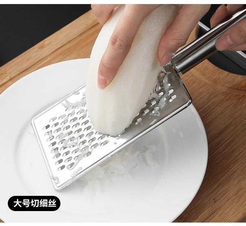 New 3pcs/set  Safty Kitchen Tools Vegetable Fruit Slicers Peelers Grater Shredder Cutter