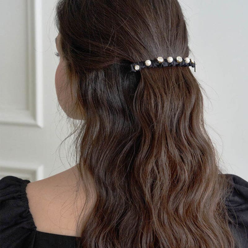 Jean Paul Clarisse Crystal Pearl Shirring Auto Pin-L JC010AC