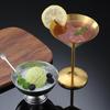Coppa Alta in Acciaio Inossidabile 304 per Dolci, Gelati, Champagne, Portacandele o Succhi, con Opzioni di Logo Personalizzato.