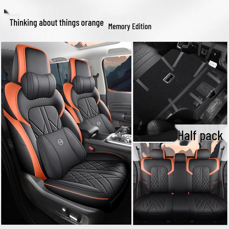 New Model Full Leather Car Seat Cushion for Tank 300 - Universal Fit for Five-Seater, All Seasons