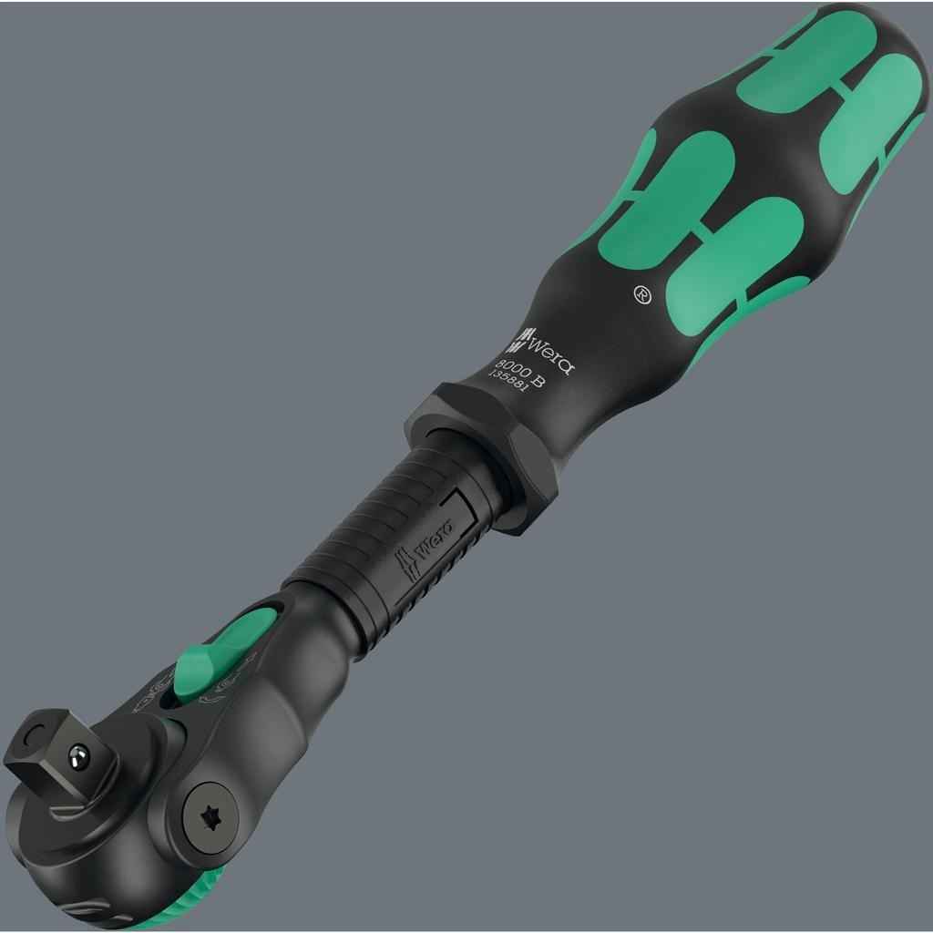 WERA Zyklop Ratchet Black Limited Edition 8000 B Zyklop Speed Black Edition 3/8" Handle,