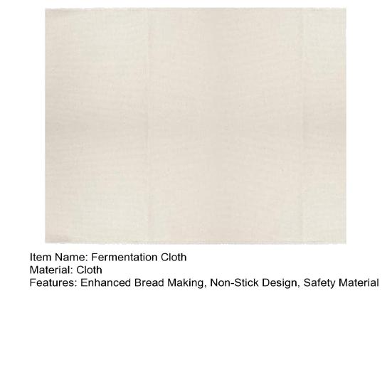 Bread Ball Fermentation Cloth Cotton Baguette Pad Thick Undyed Unbleached French Bread Making Fabric for Vertical Fermentation Crust Formation