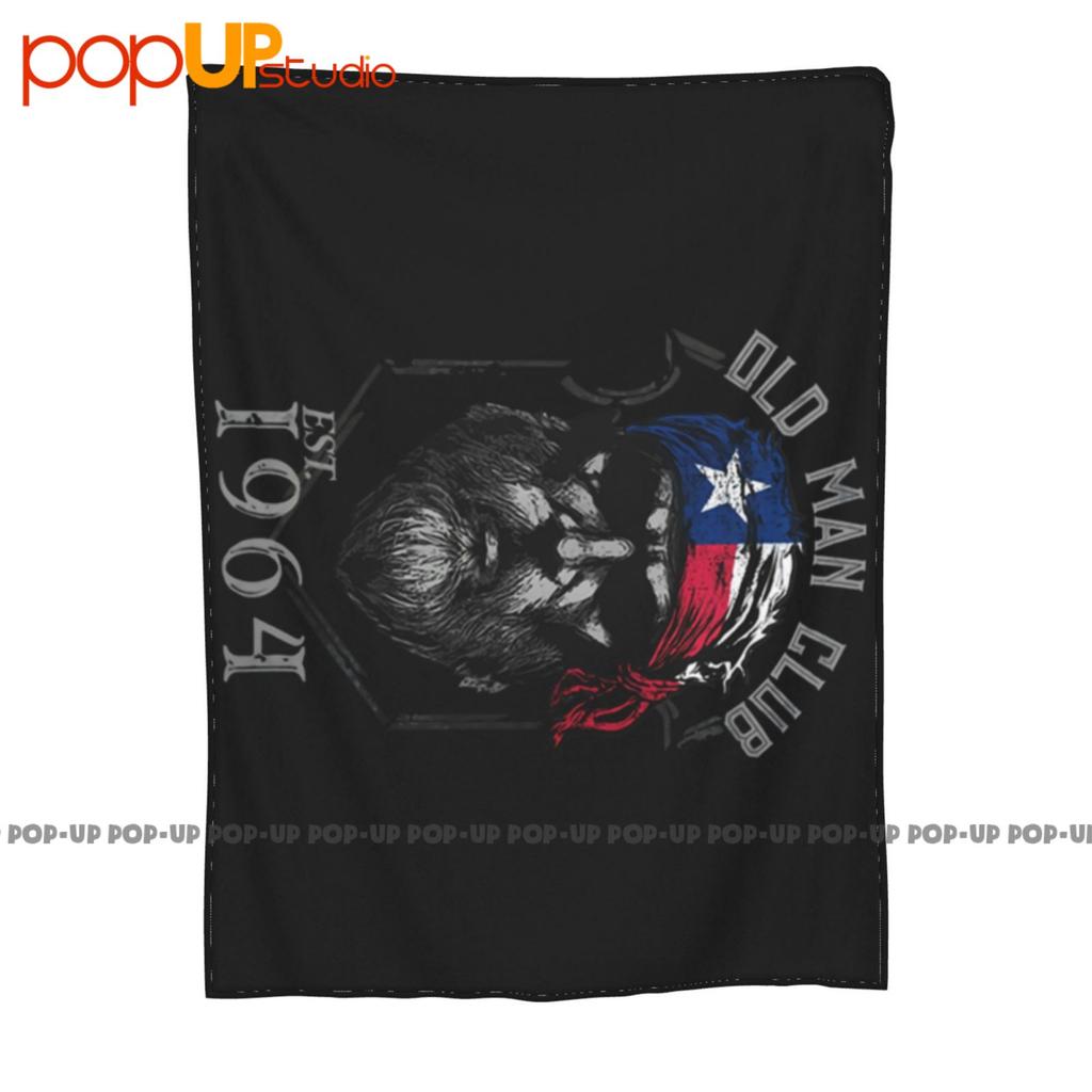 1964 Texas Old Man Club Ultra-Soft Blanket Quilt Winter Sofa Cover Bed Covers