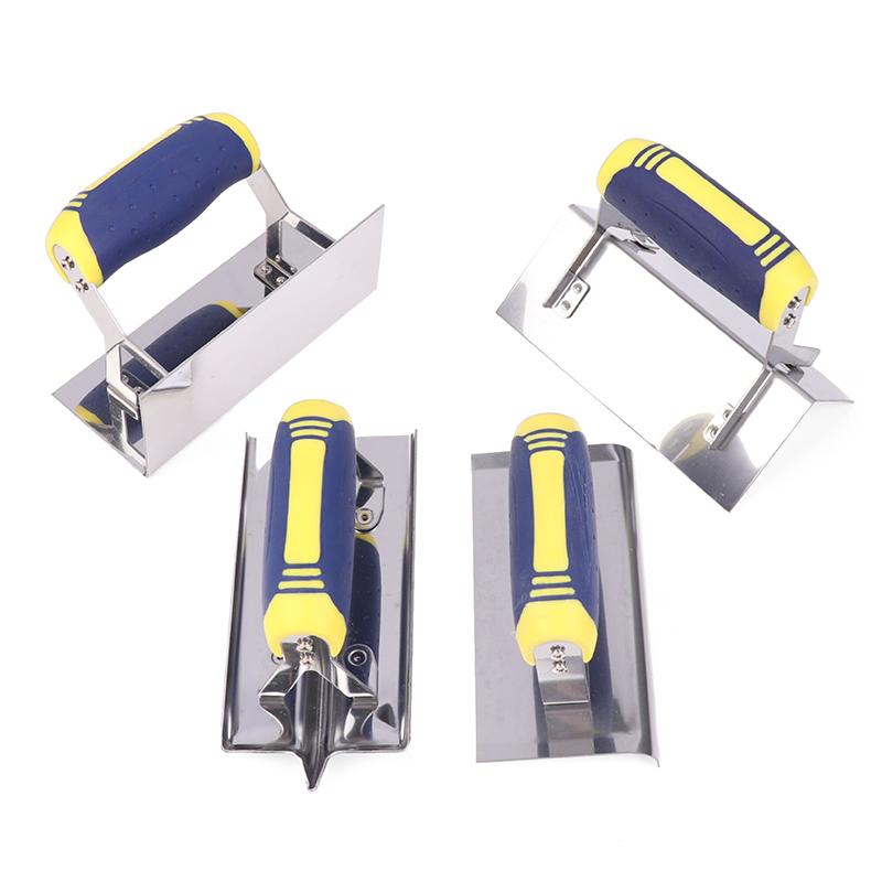 Inner Outer Corner Trowel Stainless Steel Corner Mason'S Knife Diatom Mud Scraping Putty Internal External 90Celsiusorner Trowel