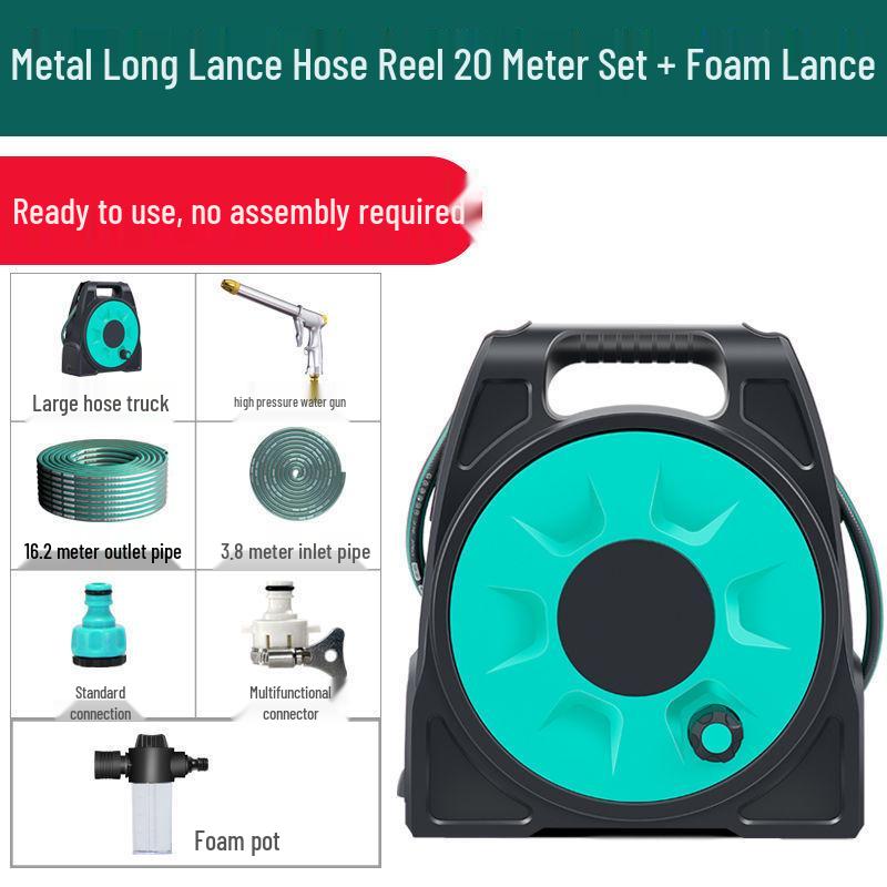 High-Pressure Household Car Wash Spray Gun with Hose