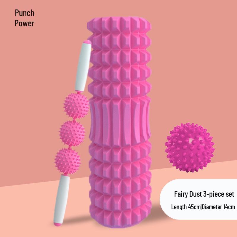 Spiky Crescent Foam Roller & Massager for Calves and Muscles