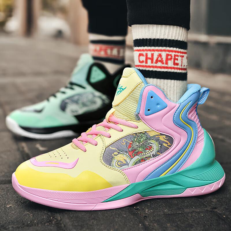 

Баскетбольные кроссовки Kobe для старшеклассников, нескользящие, износостойкие, спортивные, молодежные, для активного отдыха, с амортизацией при отскоке, мужские 45