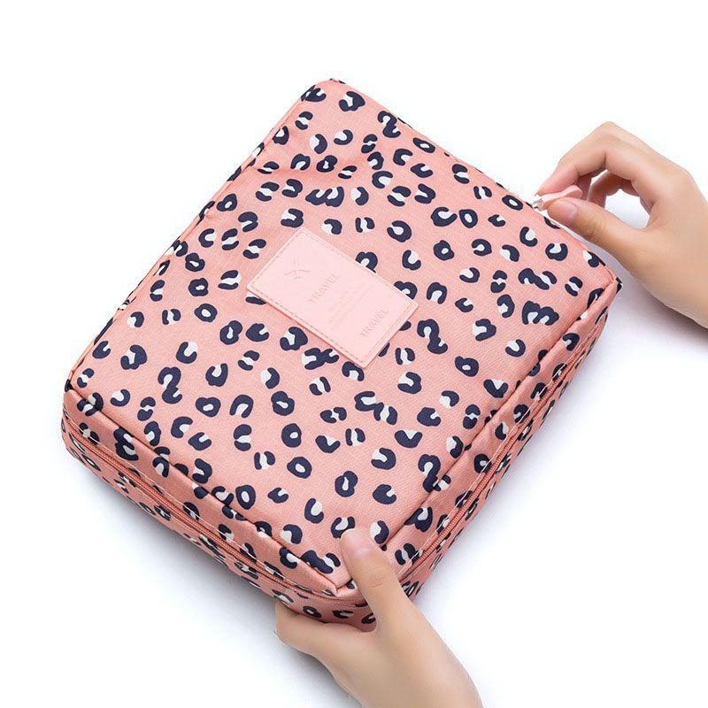 Storage Makeup Bag Toiletry Case Hanging Wash Pouch Cosmetic Travel Organizer