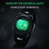 The PINDOWS Digital Sports Watch Is Water Resistant To 50 Meters and Features an LED Alarm and Makes a Perfect Gift for Women Women's Backlight,