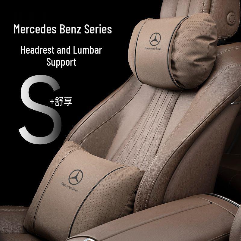 Kompatibel mit Mercedes Kopfstütze Maybach Nackenstütze: Passt für S-Klasse, E-Klasse, C-Klasse, GLE, GLC, GLB, GLS.