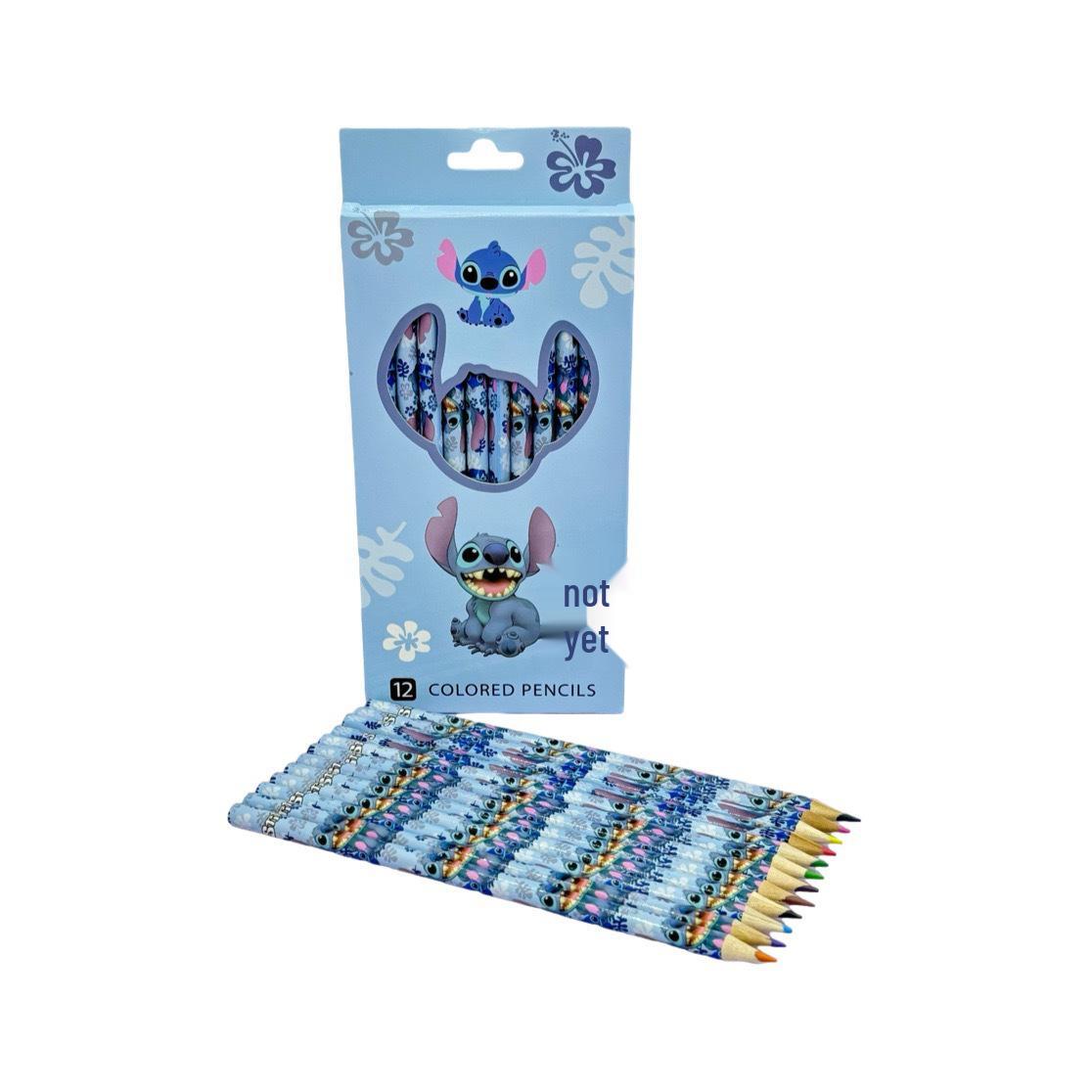 

12-Color Portable Colored Pencils Set for Children s Drawing HB