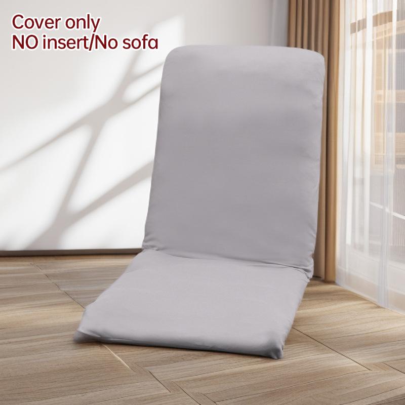 Folding Tatami Seat Cover Single Floor Bed Sofa Slipcover Household Foldable Relax Lounge Recliner Slipcover (Only Cover )